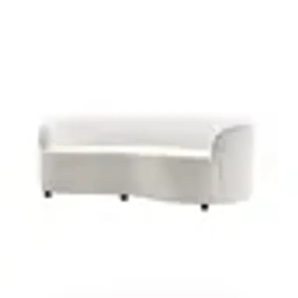 Wave Sofa Chenille Ivory 